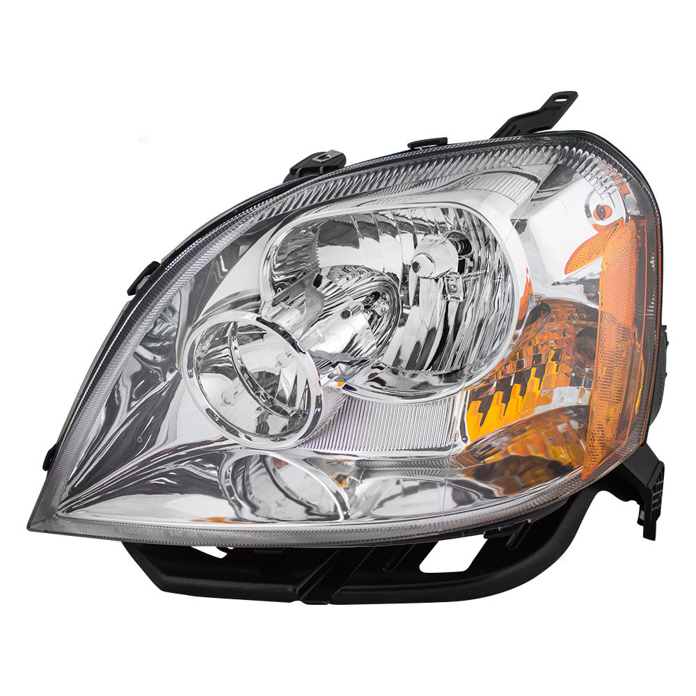 Brock Replacement Drivers Headlight Headlamp Compatible with 2005-2007 Five Hundred 6G1Z13008B