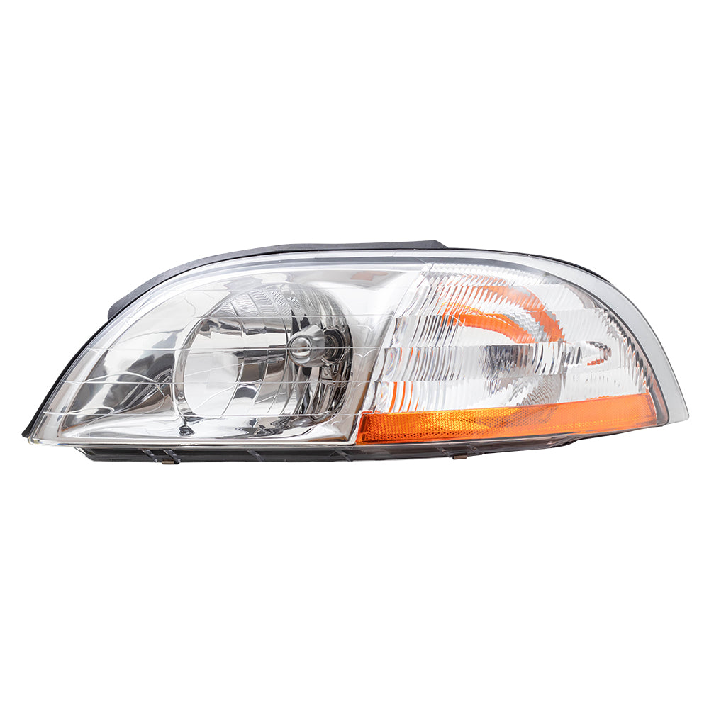 Brock Replacement Drivers Headlight Headlamp Compatible with 1999-2003 Windstar Van XF2Z13008BA