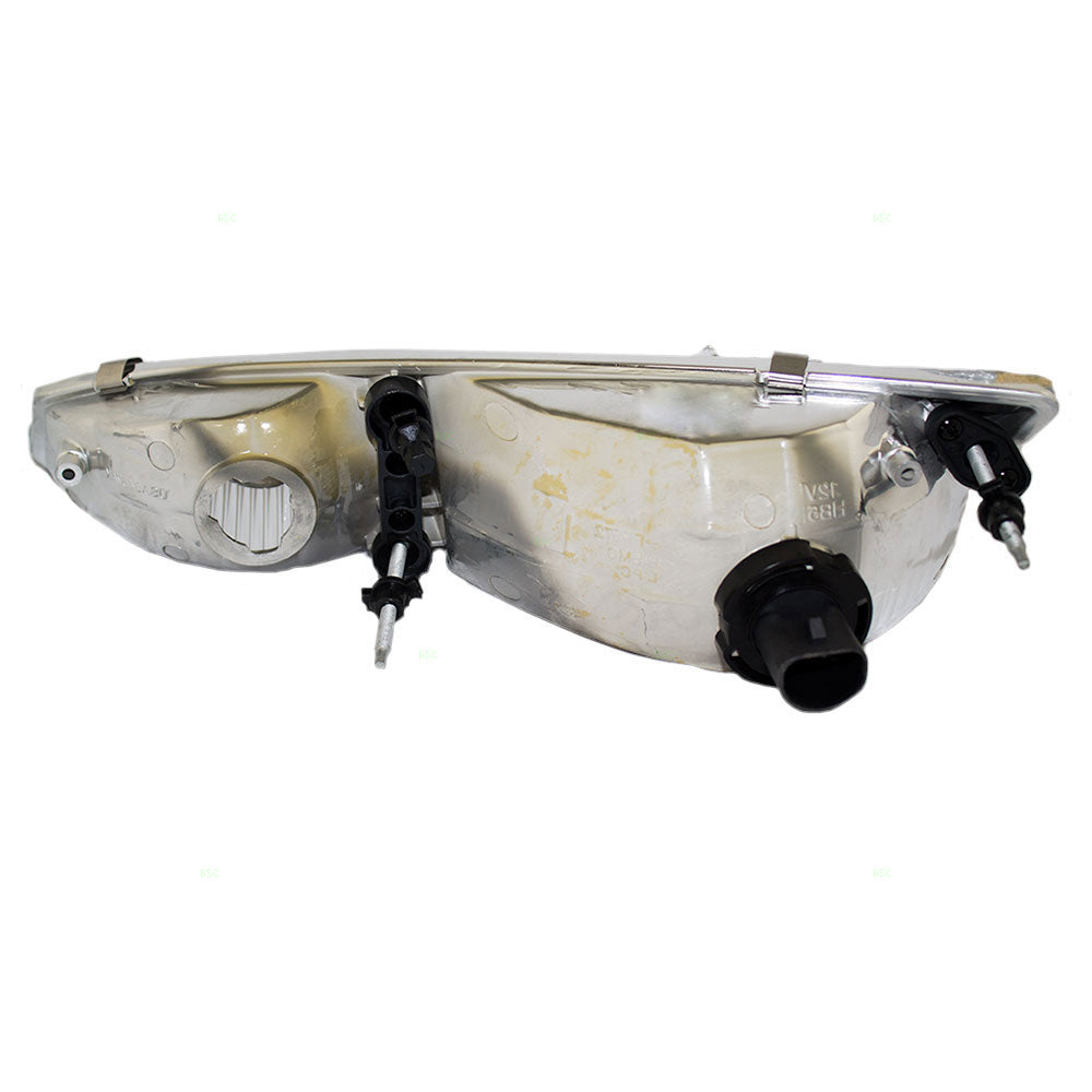 Brock Replacement Passengers Headlight Headlamp Compatible with 1996-1997 Thunderbird Cougar F6SZ 13008 AJ