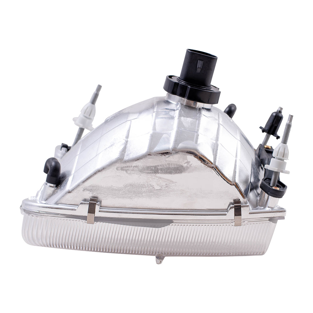 Brock Aftermarket Replacement Driver Left Halogen Headlight Assembly Compatible with 1998-2001 Mercury Mountaineer