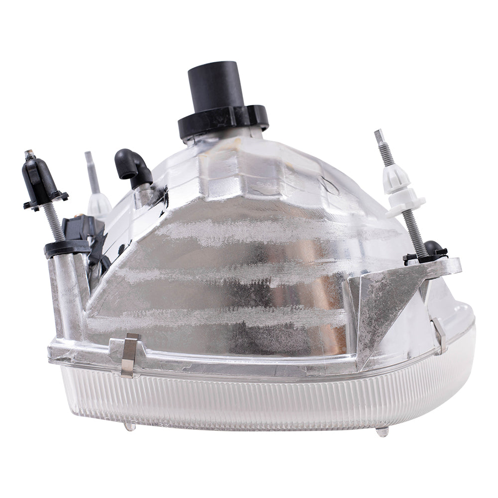 Brock Aftermarket Replacement Driver Left Halogen Headlight Assembly Compatible with 1998-2001 Mercury Mountaineer