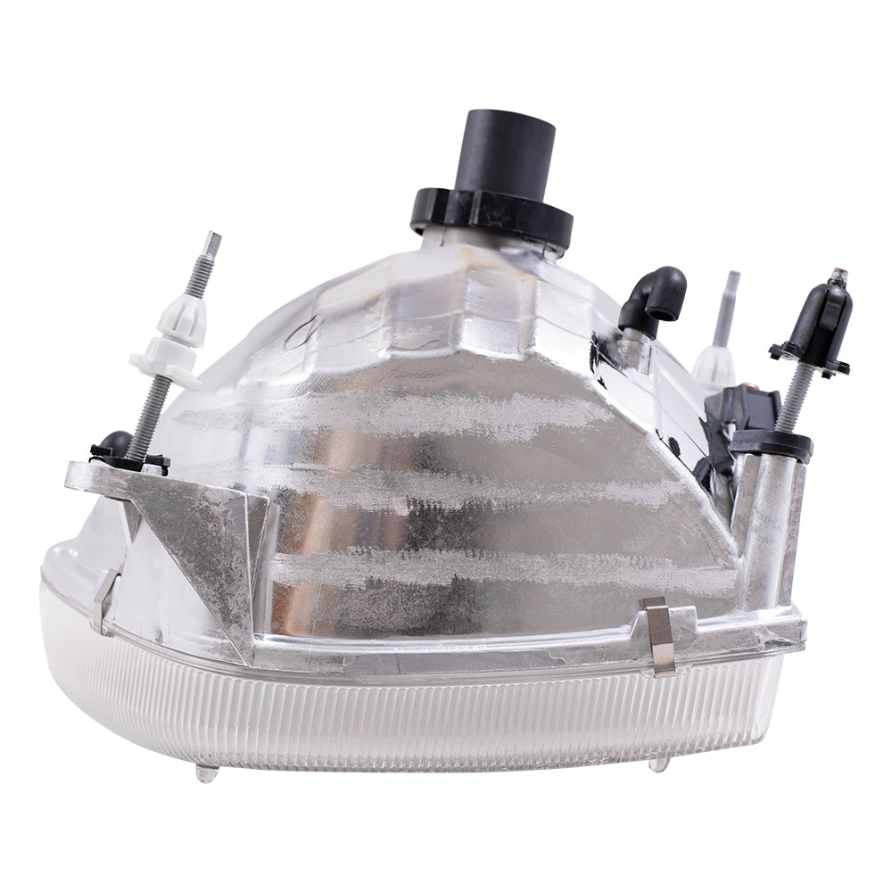 Brock Aftermarket Replacement Passenger Right Halogen Headlight Assembly Compatible with 1998-2001 Mercury Mountaineer