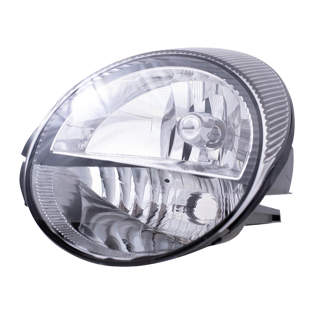 Brock Replacement Drivers Headlight Headlamp Compatible with 2002-2005 Thunderbird 1W6Z13008AD