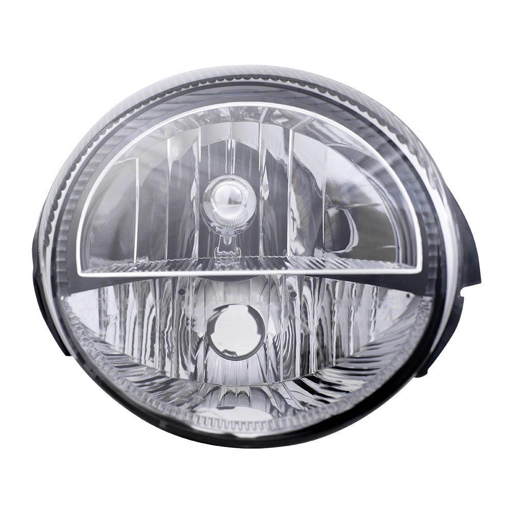 Brock Replacement Passengers Headlight Headlamp Compatible with 2002-2005 Thunderbird 1W6Z13008AC