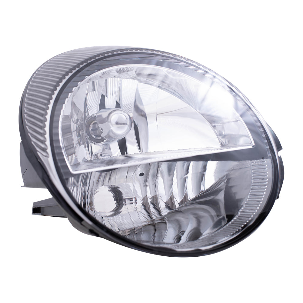 Brock Replacement Passengers Headlight Headlamp Compatible with 2002-2005 Thunderbird 1W6Z13008AC