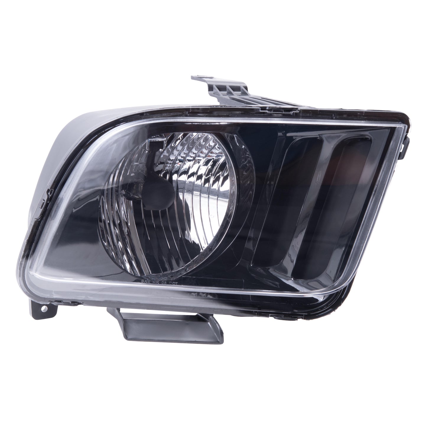 Brock 3221-2006L Driver Side Left Halogen Combination Headlight Assembly Compatible with 2005-2006 Ford Mustang