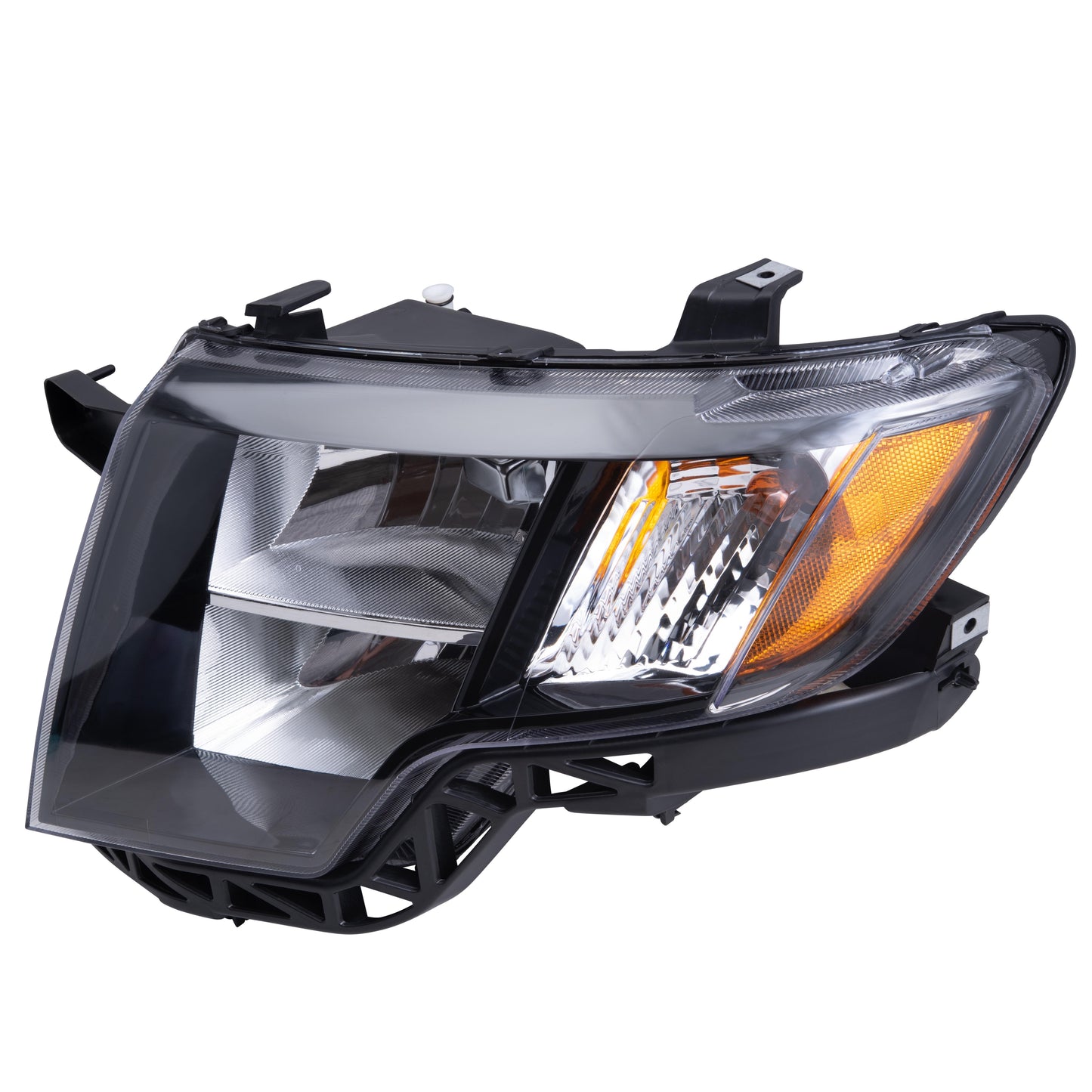 Brock 3221-2020L Driver Side Left Halogen Combination Headlight Assembly Compatible with 2009-2010 Ford Edge Sport