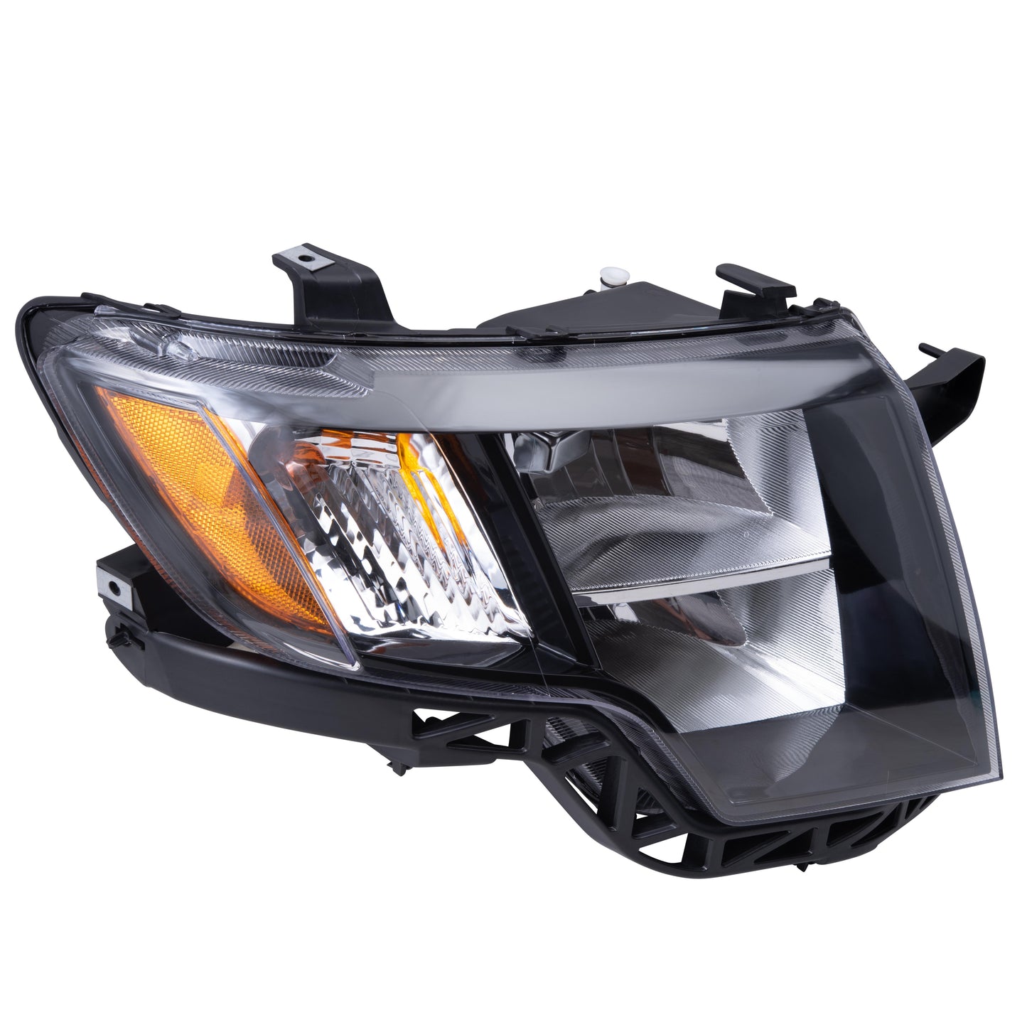 Brock 3221-2006L Passenger Side Right Halogen Combination Headlight Assembly Compatible with 2009-2010 Ford Edge Sport