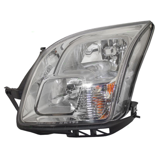 Brock Aftermarket Replacement Driver Left Halogen Combination Headlight Assembly Compatible With 2006-2009 Ford Fusion