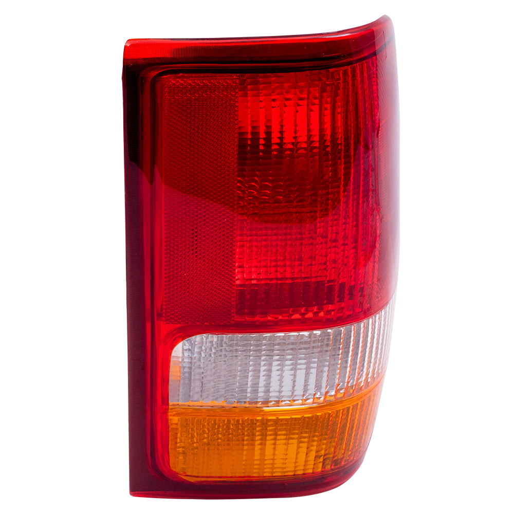 Brock Replacement Driver and Passenger Taillights Tail Lamps Compatible with 1993-1997 Ranger Pickup Truck F37Z13405A F37Z13404A