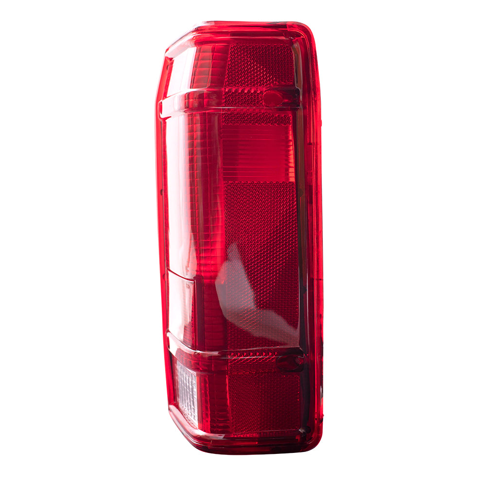 Brock Replacement Driver and Passenger Taillights Tail Lamps Compatible with 1983-1990 Ranger Pickup Truck E9TZ13405A E9TZ13404A