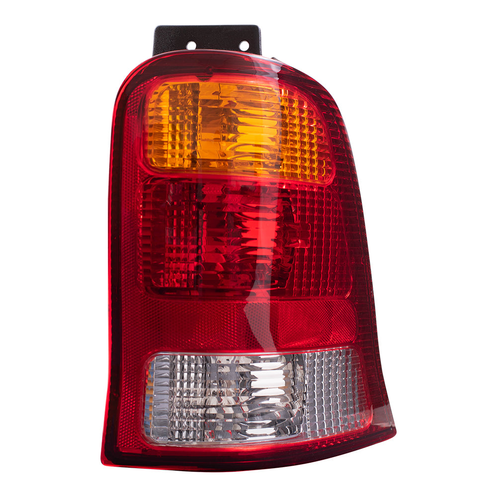 Brock Replacement Driver and Passenger Taillights Tail Lamps Compatible with 1999-2003 Windstar Van 3F2Z13405CA 3F2Z13404CA