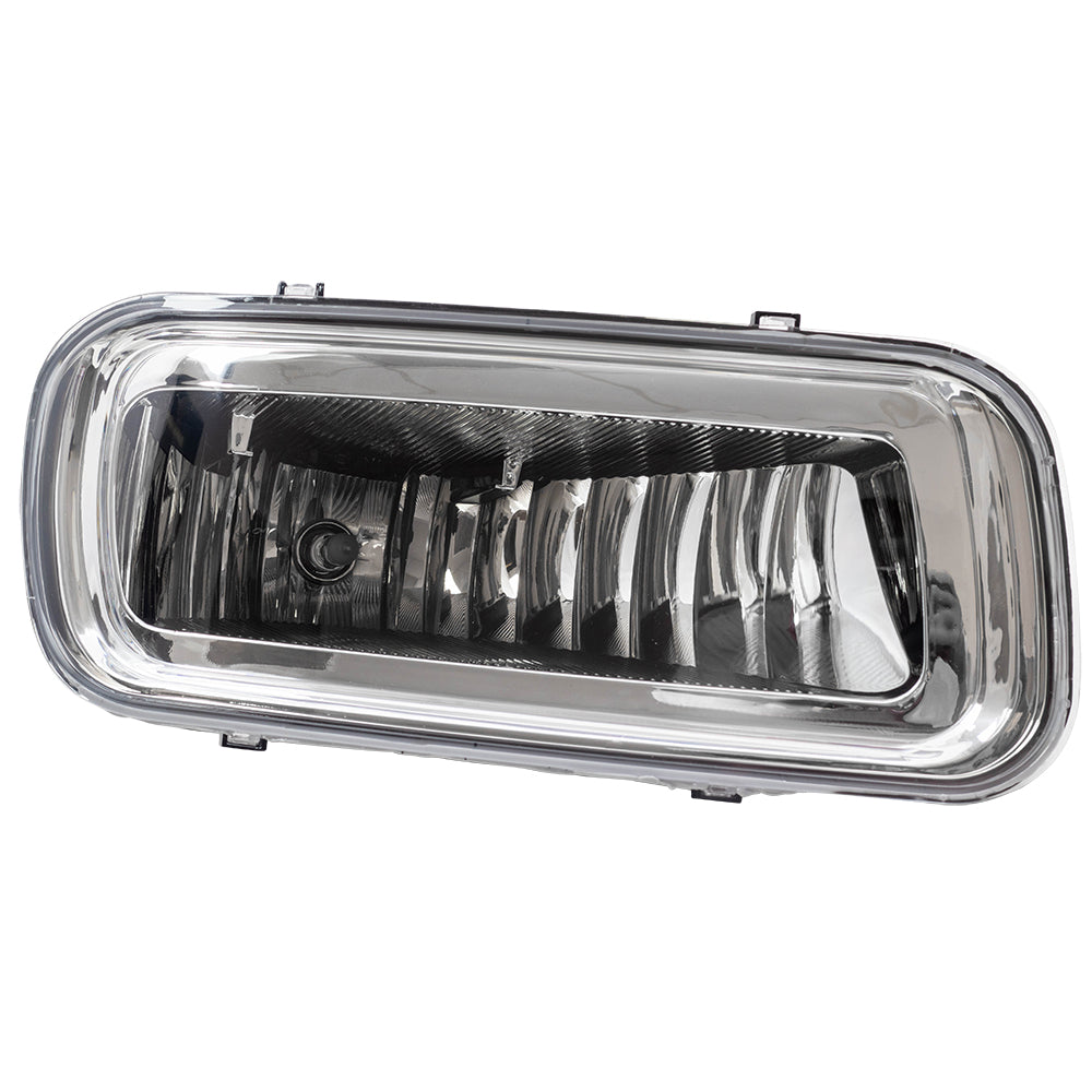 Brock Replacement Passengers Fog Light Rectangular Lamp Compatible with 2004-2006 F150 Pickup Truck 5L3Z 15200 A