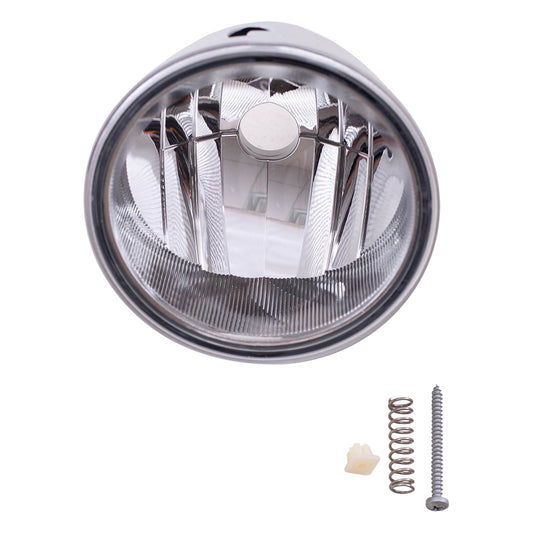 Brock Replacement Passengers Fog Light Round Lamp Compatible with F150 Mark LT Pickup Truck AL3Z15200A