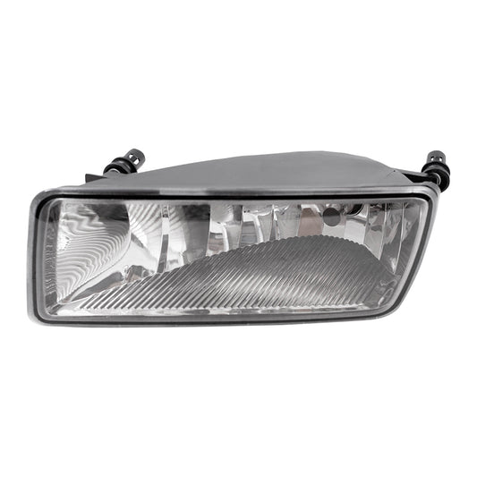 Brock Replacement Drivers Fog Light Clear Rectangular Lens Compatible with 2006-2010 Explorer 2008-2010 Sport Trac Pickup 6L2Z15201AA