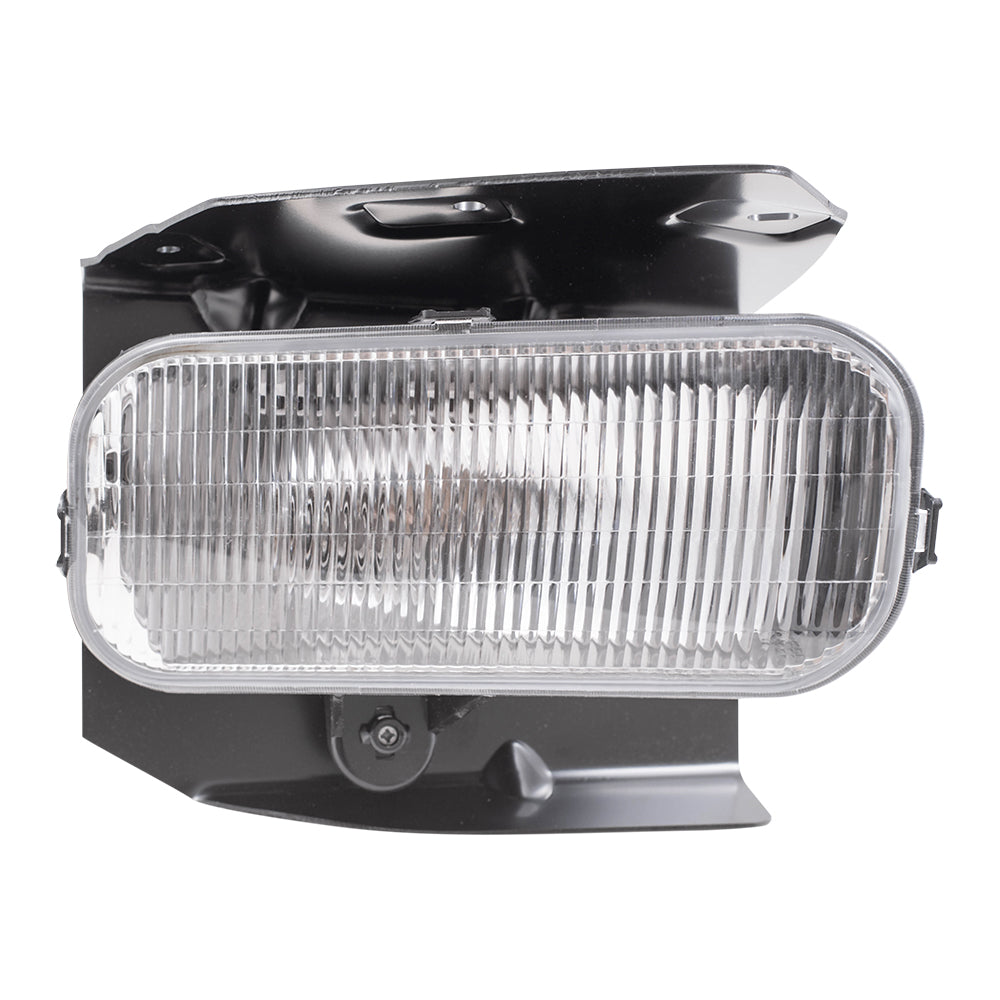 Brock Replacement Passengers Fog Light Lamp with Bracket Compatible with F150 Pickup Truck 1L3Z 15200 AA