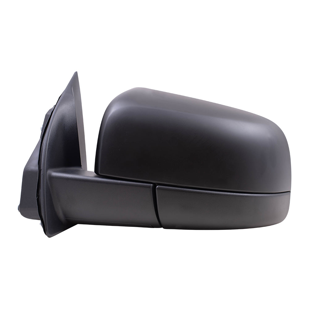 Brock Replacement Driver Side OEM Substitute Power Mirror Paint to Match Black without Heat or Spotter Glass Compatible with 2019-2021 Ranger