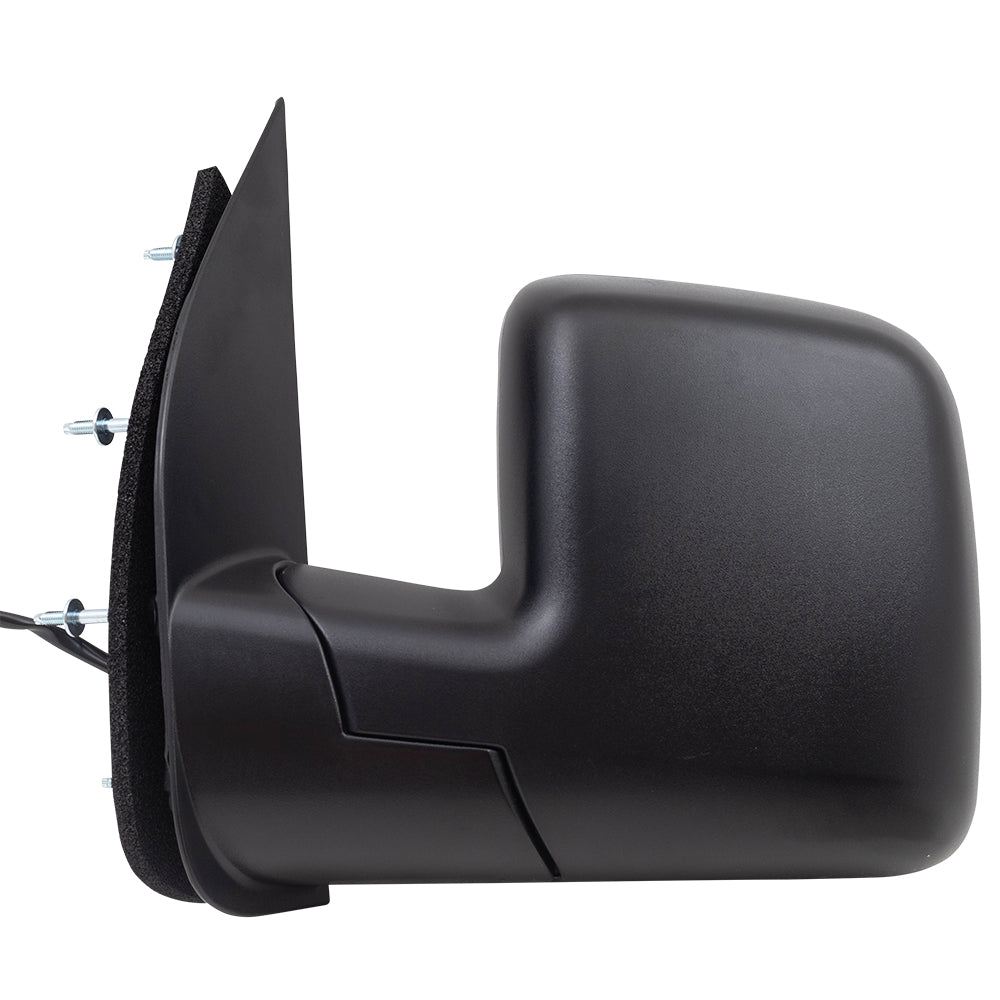 Drivers Power Side View Mirror with Spotter Glass Sail Type Replacement for 2009-2014 E-Series Van AC2Z 17683 AA