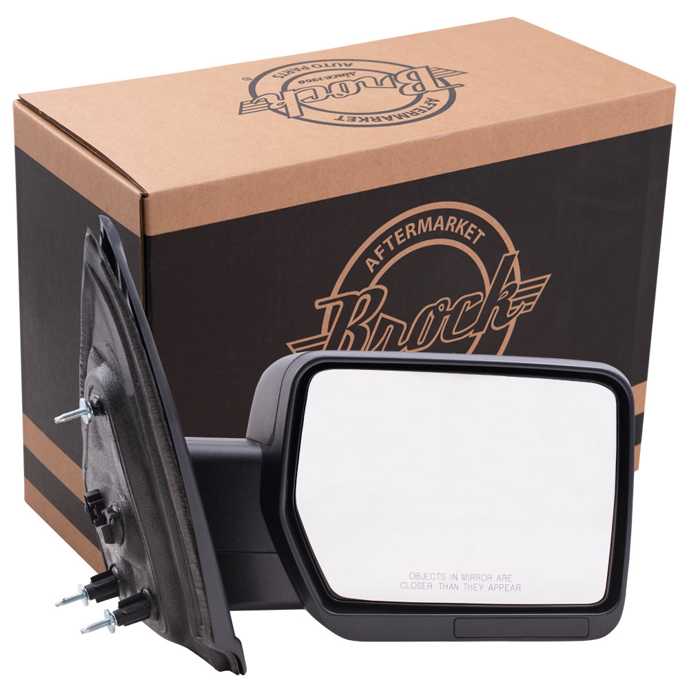 Replacement Passenger Power Mirror Compatible with 2009 2010 2011 2012 2013 2014 F150 Pickup Truck