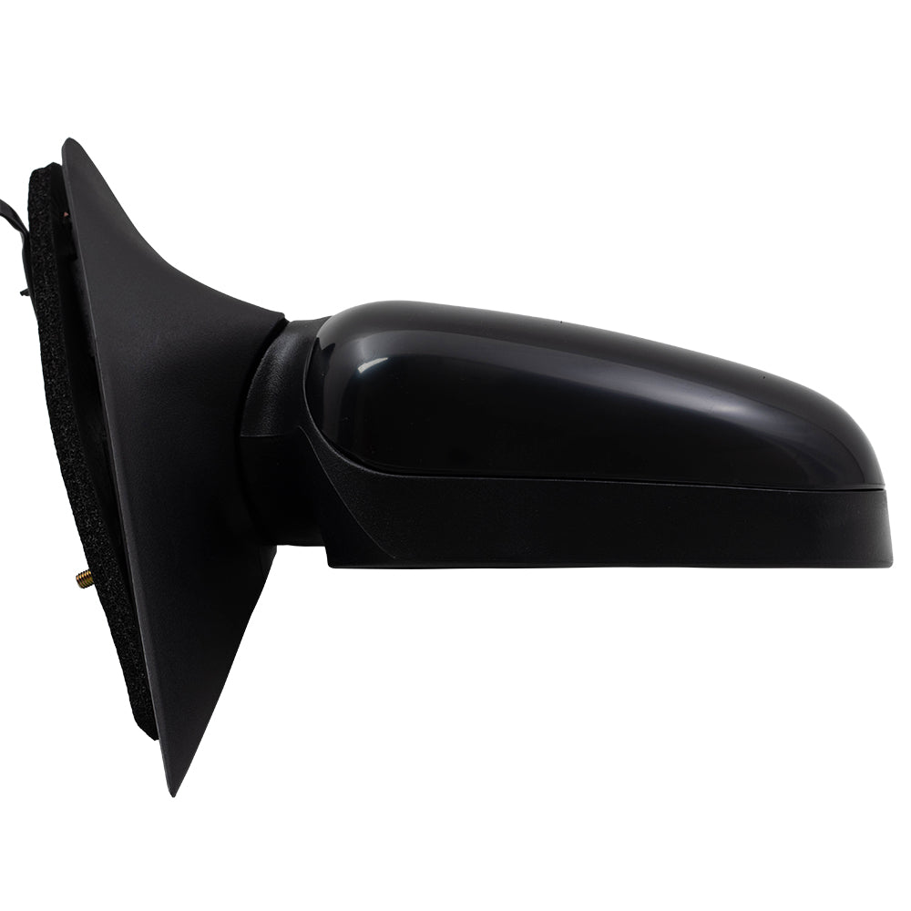 Brock Replacement Driver and Passenger Side Power Mirrors Paint to Match Black without Heat Compatible with 2009-2011 Crown Victoria