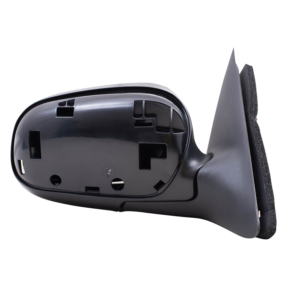 Brock Replacement Passenger Side Power Mirror Paint to Match Black without Heat Compatible with 1998-2008 Crown Victoria & 1998-2008 Grand Marquis