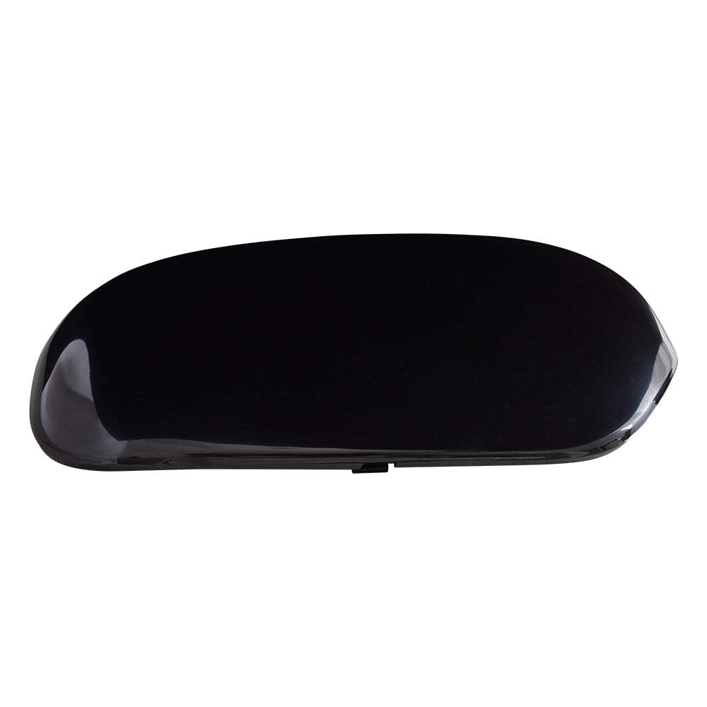 Brock Replacement Passenger Side Power Mirror Paint to Match Black without Heat Compatible with 1998-2008 Crown Victoria & 1998-2008 Grand Marquis