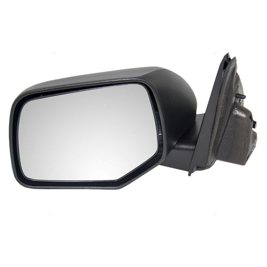 Drivers Power Side View Mirror Textured Replacement for 2008-2012 Escape 2008-2011 Mariner & Hybrid 9L8Z17683AA