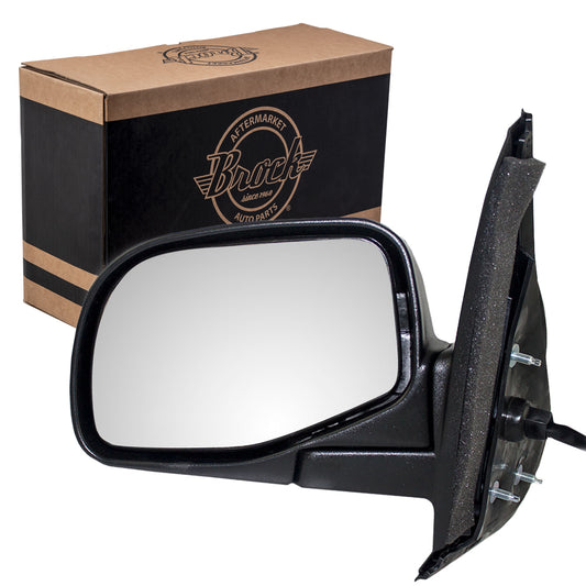 Replacement Drivers Power Side View Mirror Compatible with 1995-2001 Explorer 4 Door F5TZ 17683 B