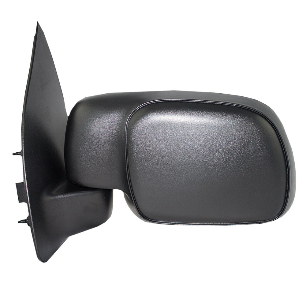 Drivers Power Side View Paddle Type Mirror Replacement for 1999-2007 F250 F350 F450 Super Duty Pickup Truck F81Z 17683 BAB