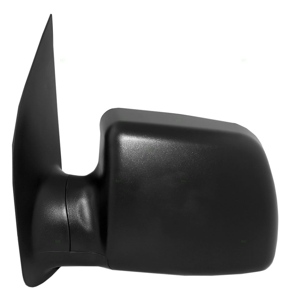 Drivers Power Side View Mirror Paddle Type Textured Replacement for 1994-2006 E-Series Van F4UZ17683B