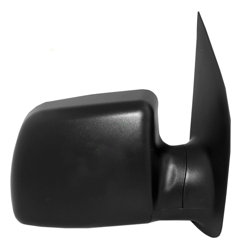 Passengers Power Side View Mirror Paddle Type Textured Replacement for 1994-2006 E-Series Van F4UZ17682B