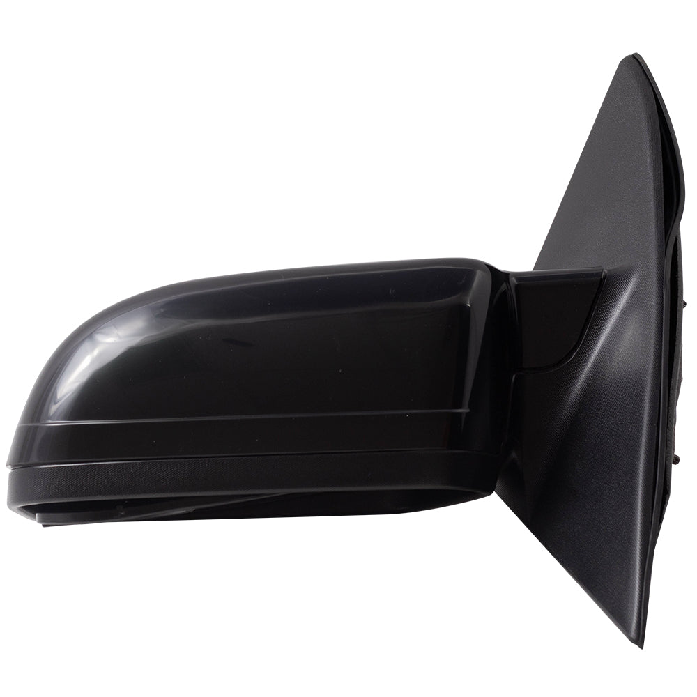 Brock Aftermarket Replacement Part Driver Side Power Mirror Paint to Match Black with Heat without Puddle Light-Blind Spot Information System Compatible with 2011-2012 Ford Fusion