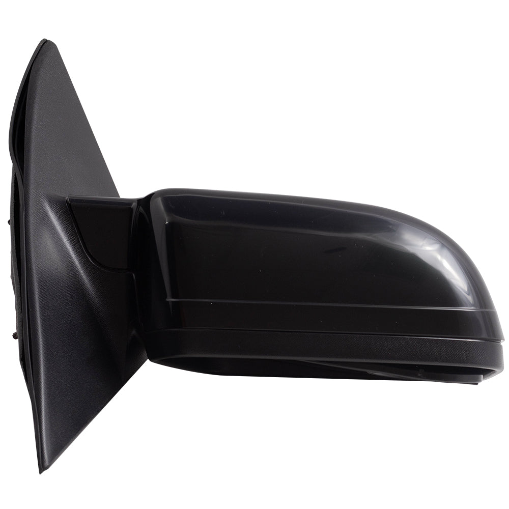 Brock Aftermarket Replacement Passenger Right Power Mirror Paint to Match Black with Heat without Puddle Light-Blind Spot Information System Compatible with 2011-2012 Ford Fusion