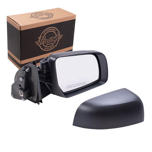 Brock Replacement Passenger Side Power Mirror Power Folding OEM Substitute Compatible with 19-20 Ranger