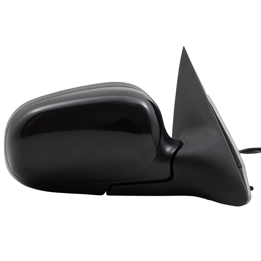 Brock Aftermarket Replacement Driver Left Passenger Right Power Mirror Set Paint to Match Black with Heat Compatible with 2009-2011 Ford Crown Victoria