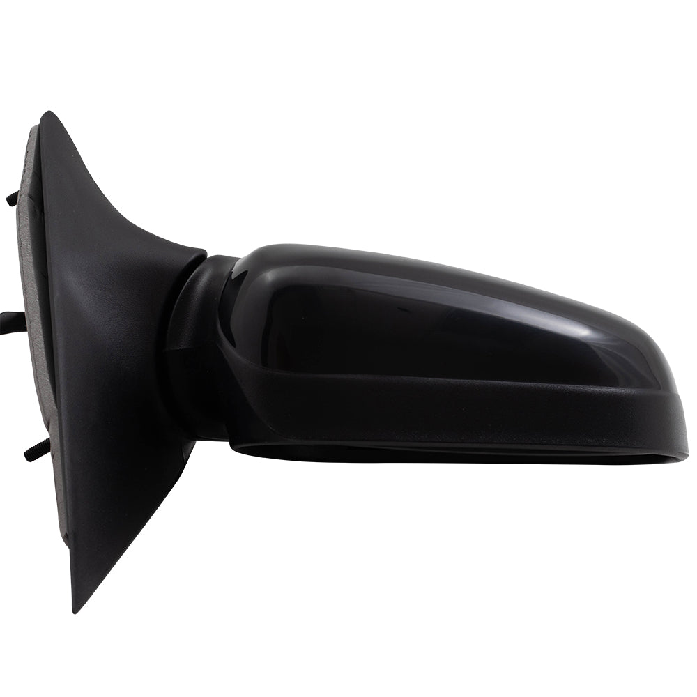 Brock Aftermarket Replacement Driver Left Passenger Right Power Mirror Set Paint to Match Black with Heat Compatible with 2009-2011 Ford Crown Victoria