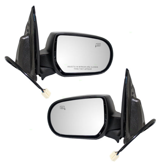 Driver and Passenger Power Side View Mirrors Heated Replacement for 2003-2007 Escape 2005-2007 Mariner & Hybrid 3L8Z17683VAA 3L8Z17682VAA