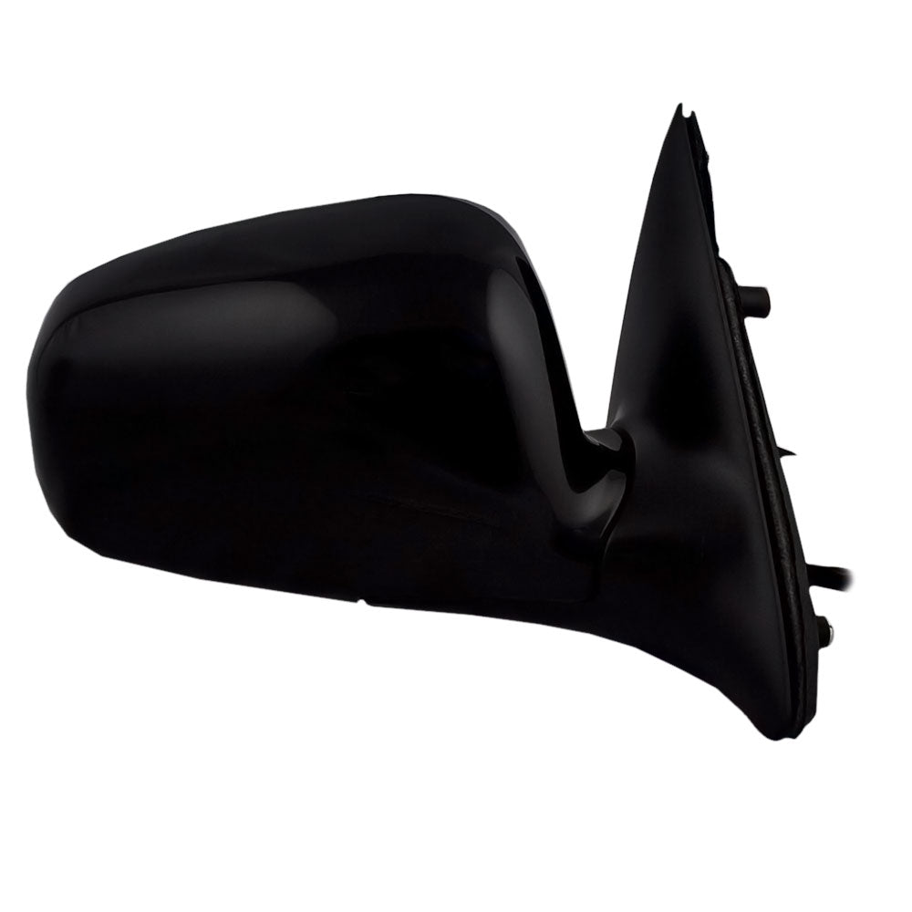 Brock Replacement Passenger Side Power Mirror Paint to Match Black Cap with 12H5P and Heat without Memory or Auto Dim Compatible with 2003-2008 Town Car