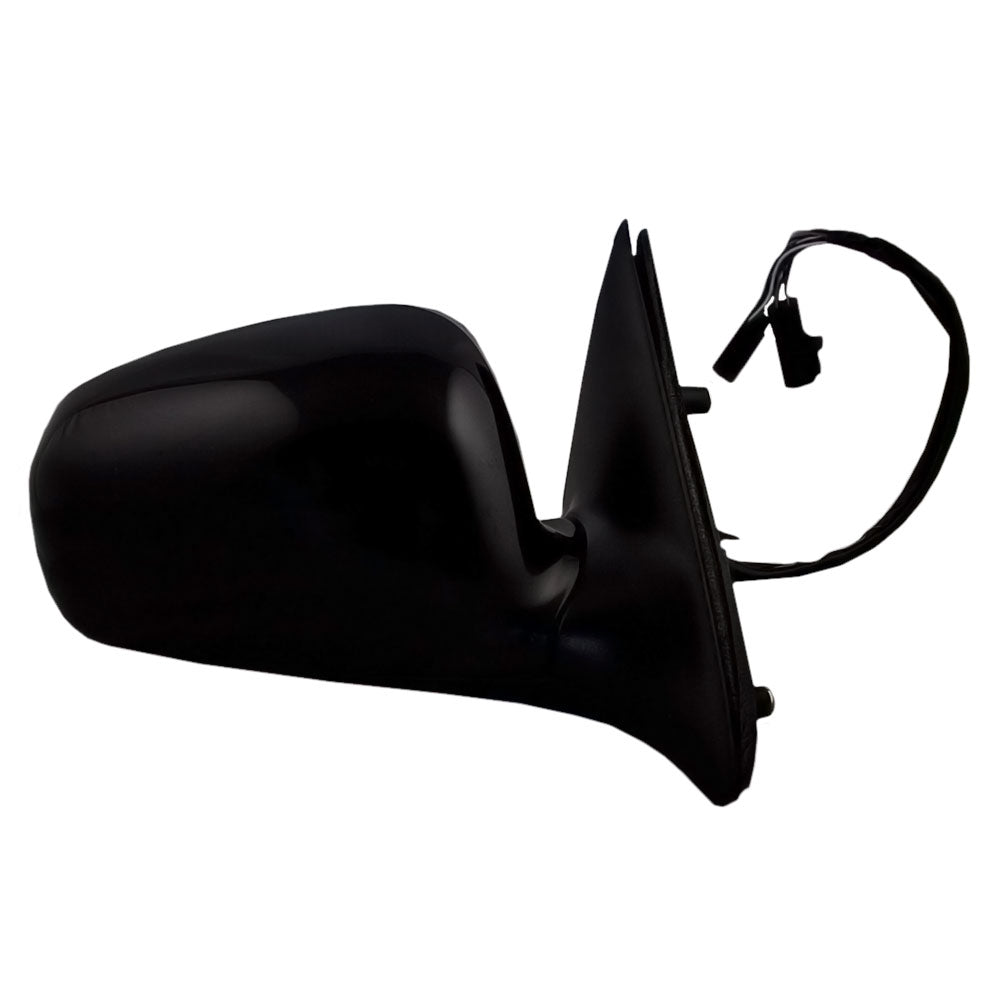 Brock Replacement Passenger Side Power Mirror with 10H6P/4H4P, Smooth Black Finish, Heat and Memory without Auto Dim Compatible with 1998-2004 Town Car Built to 2/8/2004 ONLY