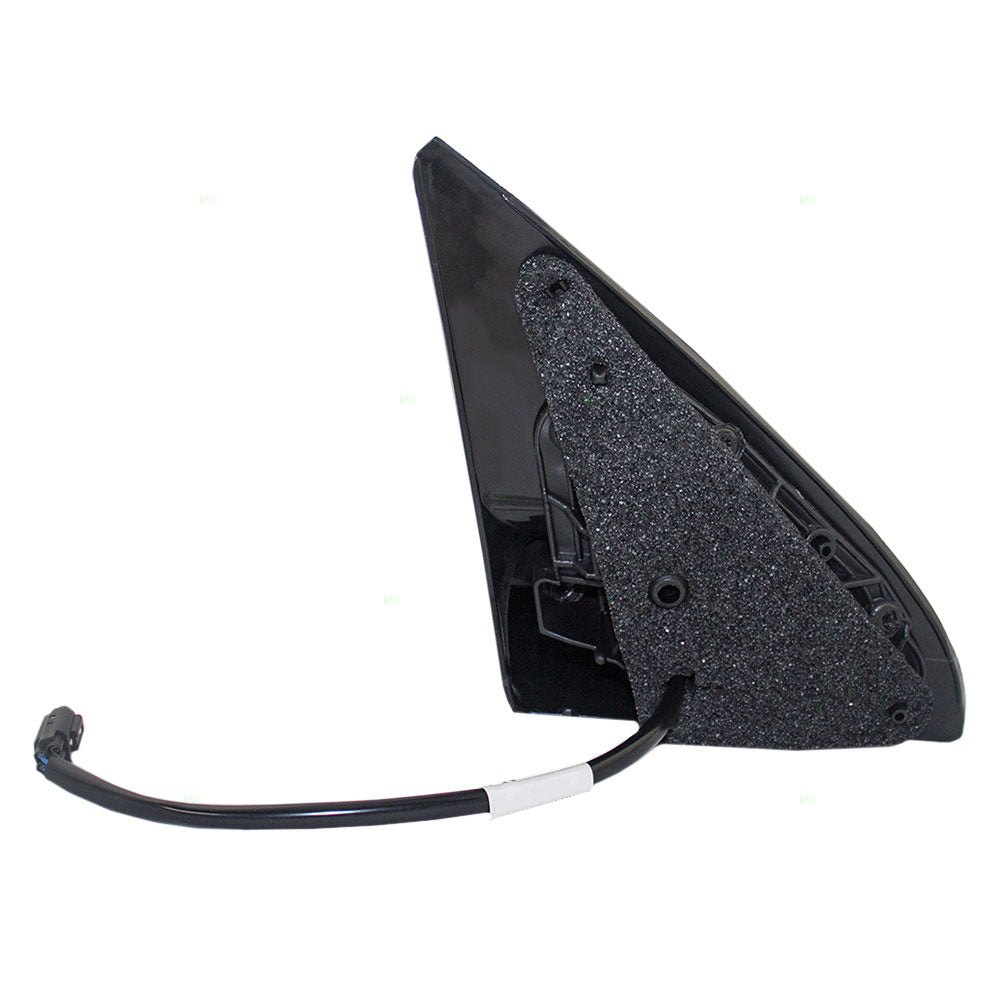 Drivers Power Side View Mirror Heated Textured Replacement for 2003-2007 Focus 6S4Z17683CA