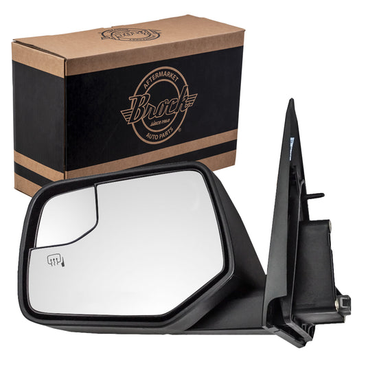 Drivers Power Side View Mirror Heated Blind Spot Glass Textured Replacement for 2008-2012 Escape 2008-2011 Mariner & Hybrid AL8Z-17683-CA