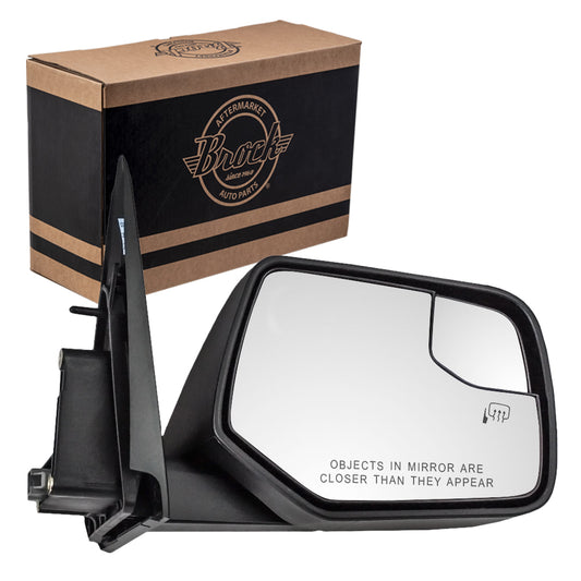 Passengers Power Side View Mirror Heated Blind Spot Glass Replacement for 2008-2012 Escape 2008-2011 Mariner & Hybrid