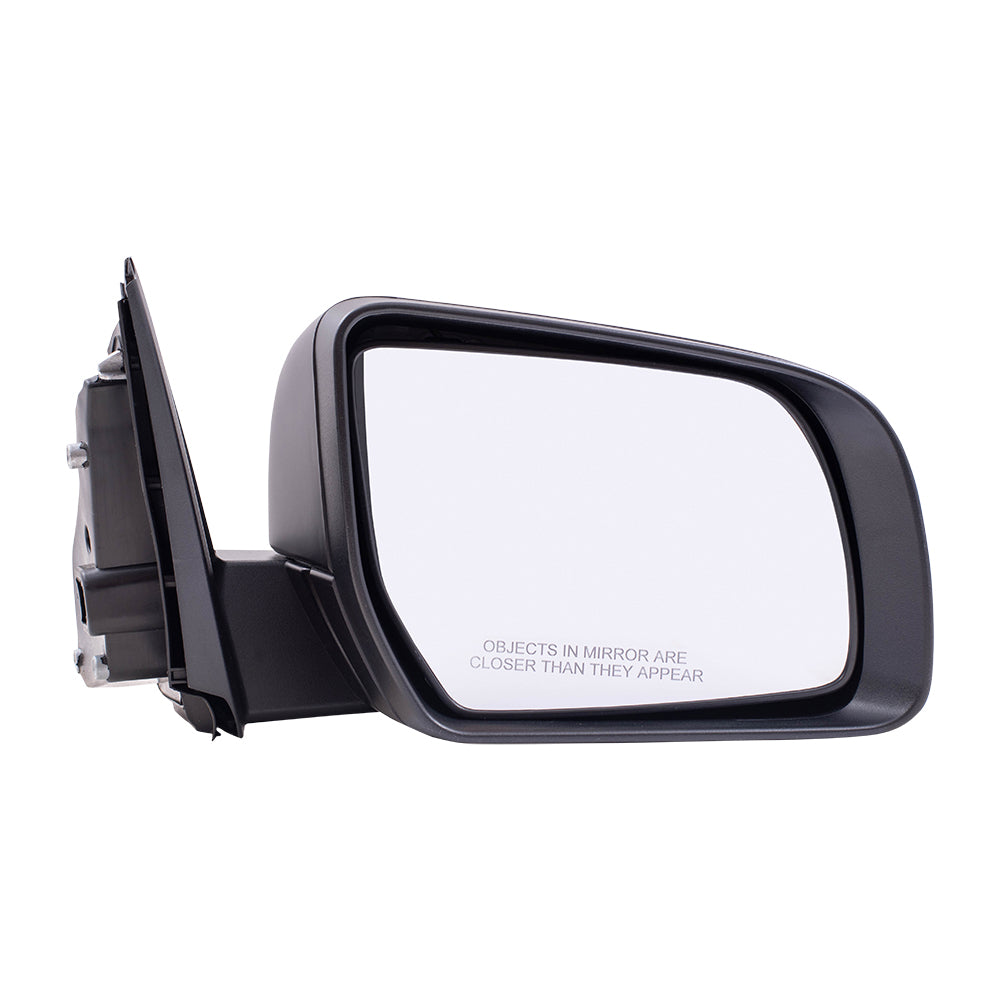 Brock Replacement Driver and Passenger Side Manual Mirrors without Spotter Glass OEM Substitute Compatible with 2019 Ranger