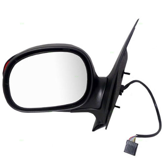 Drivers Power Side View Mirror with Signal Replacement for 2001-2003 F150 SuperCrew Cab Pickup Truck 1L3Z17683BAB