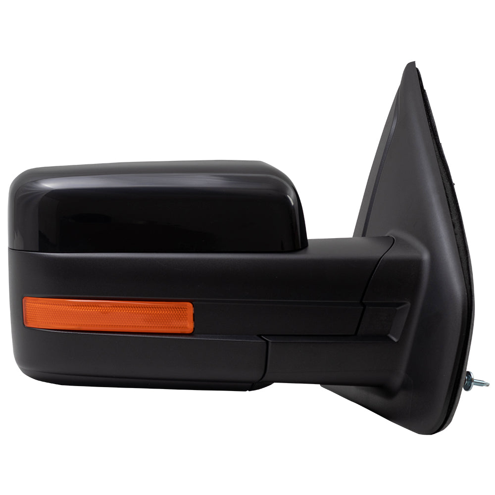 Replacement Pedestal Type Passenger Mirror with Reflector Compatible with 2011-2014 F150 Pickup Truck