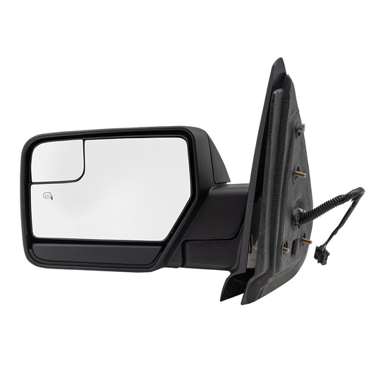 BROCK Side Power Mirror Replacement for 2012-2017 Ford Expedition Drivers Heated Spotter Glass Puddle Lamp C1Z17683AA CL1Z 17683 AA