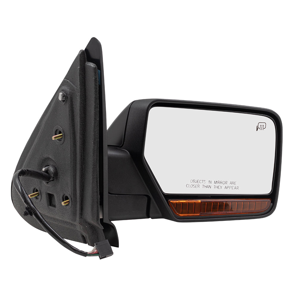 Power Folding Mirror Replacement for 2011 Expedition Navigator Passengers Side Heated Signal Memory Puddle Lamp BL1Z17682CAPTM BL1Z 17682 CAPTM