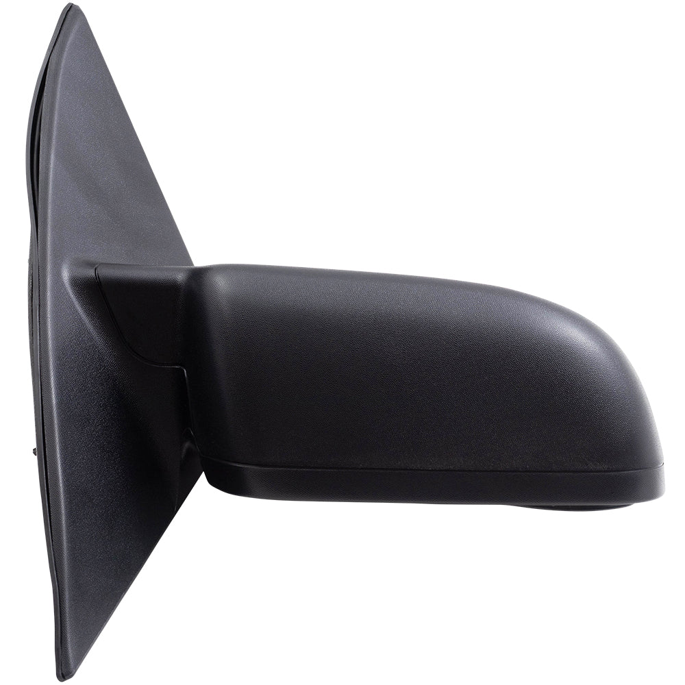 Brock Passengers Power Side View Mirror Heated Puddle Lamp Textured fits 11-12 Ford Fusion 11 Mercury Milan (INCLUDING Hybrids) replaces FO1321424 BE5Z17682BA 6E5Z17D742AA