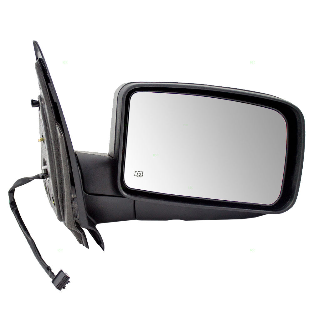 Passengers Power Side View Mirror Heated Puddle Lamp Textured Replacement for 2004 2006 2006 Expedition 5L1Z17682DAA