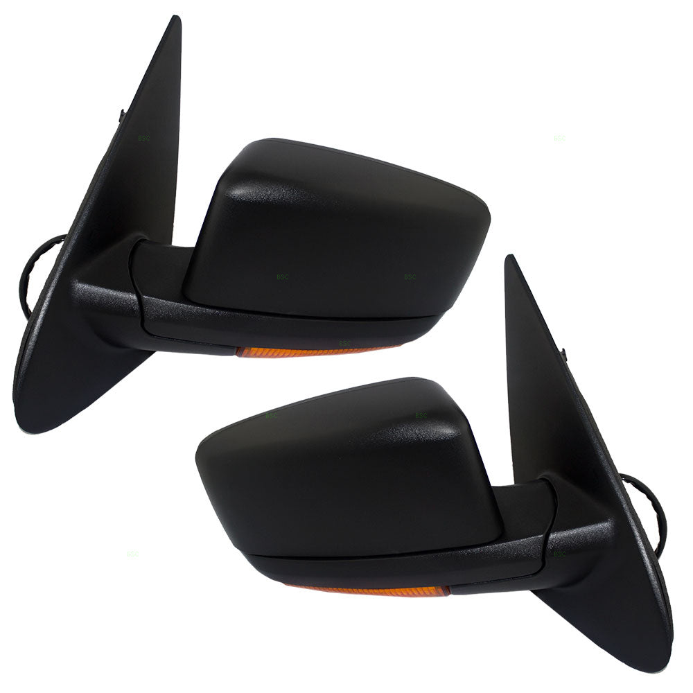 Driver and Passenger Power Side View Mirrors Heated Signal Puddle Lamp Replacement for 2003 2004 2005 2006 Expedition